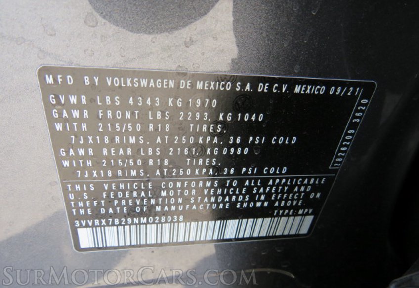 2022 Volkswagen Taos - Image 51