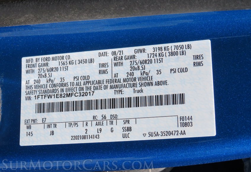 2021 Ford F-150 - Image 62