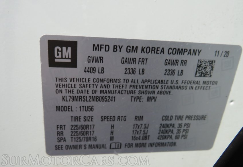 2021 Chevrolet Trailblazer - Image 55