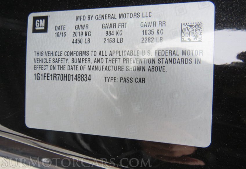 2017 Chevrolet Camaro - Image 46