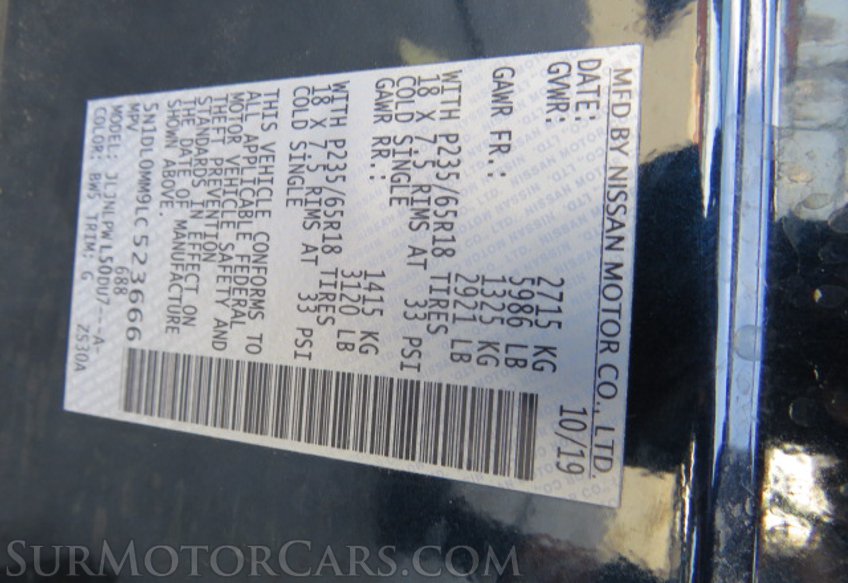 2020 Infiniti QX60 - Image 57