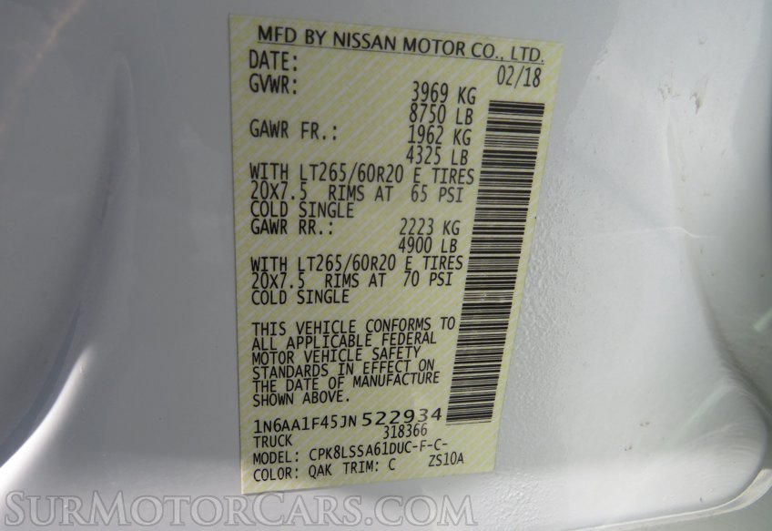 2018 Nissan Titan XD - Image 51