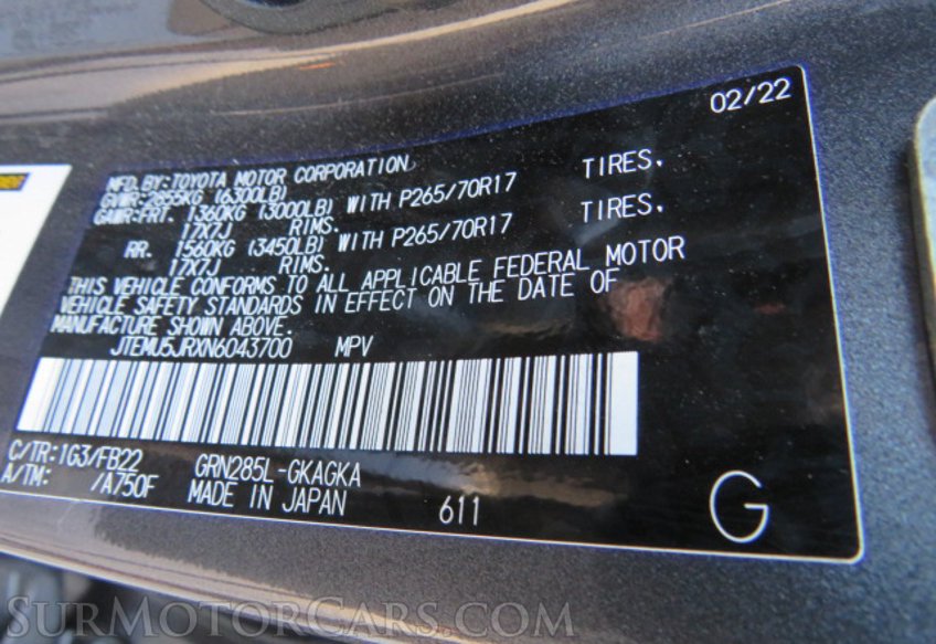 2022 Toyota 4Runner - Image 52