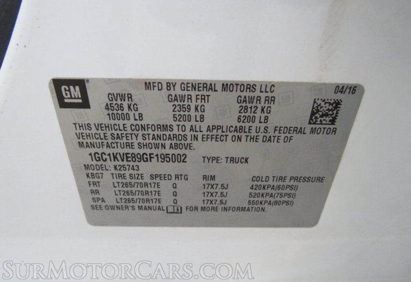 2016 Chevrolet Silverado 2500HD - Image 44