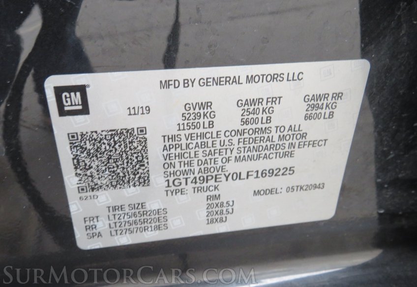 2020 GMC Sierra 2500HD - Image 60