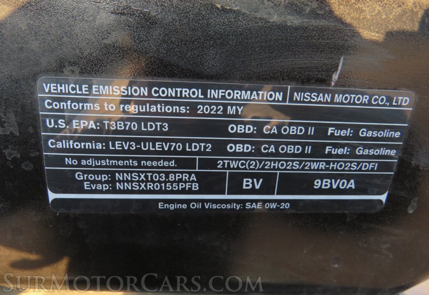 2022 Nissan Frontier - Image 63