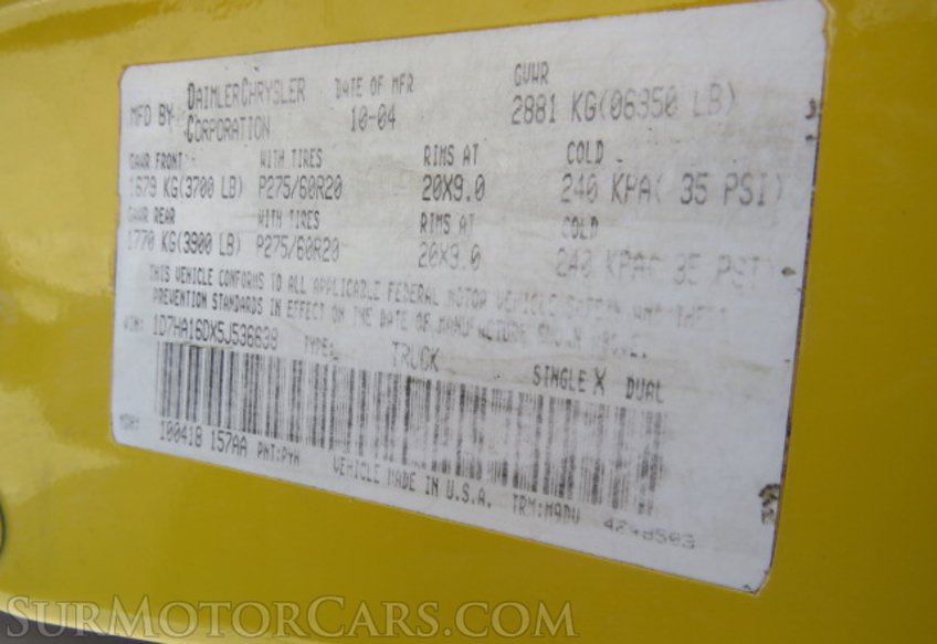 2005 Dodge Ram 1500 - Image 39