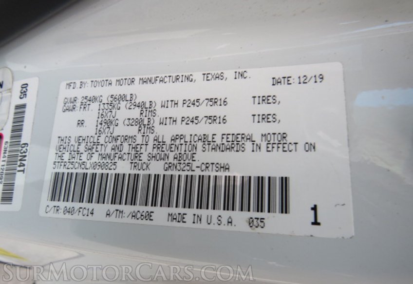 2020 Toyota Tacoma - Image 46