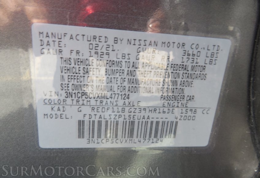 2021 Nissan Kicks - Image 48