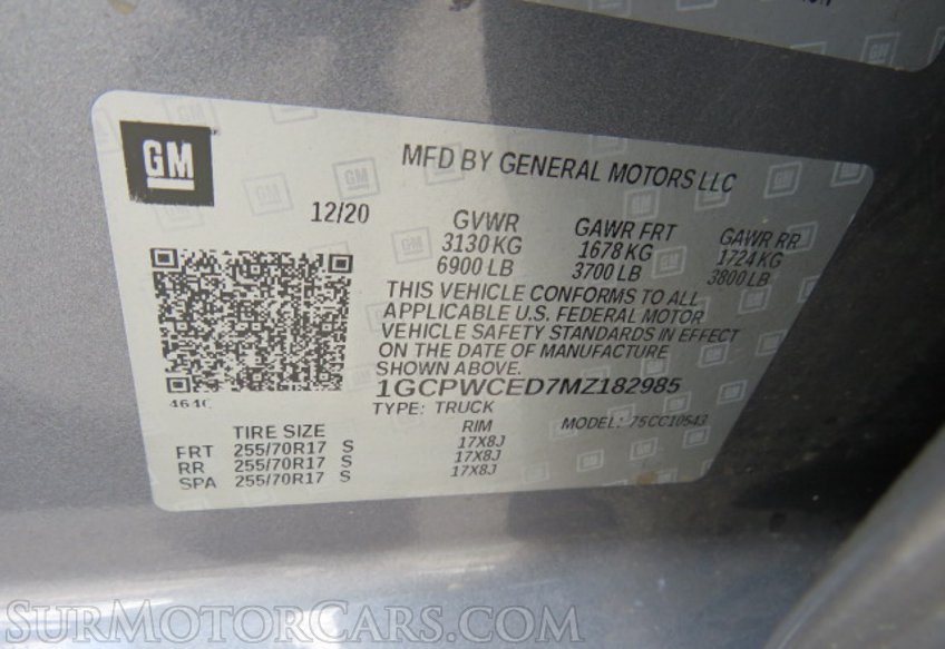 2021 Chevrolet Silverado 1500 - Image 53