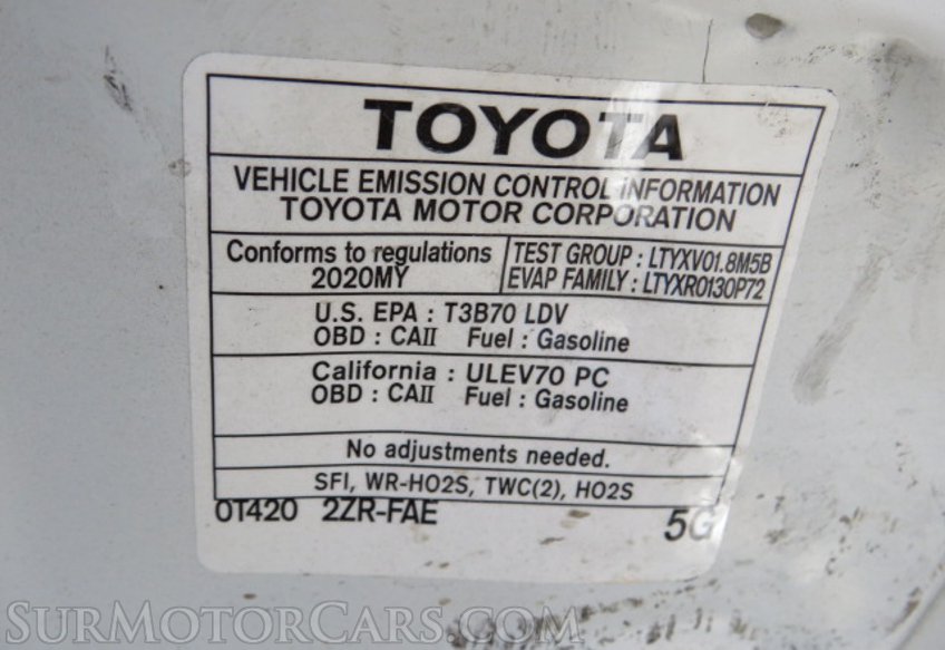 2020 Toyota Corolla - Image 44