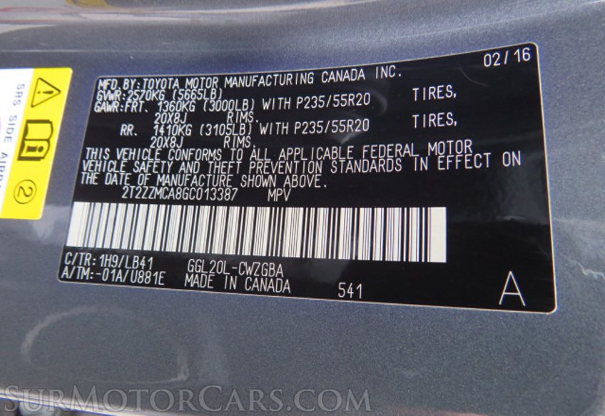 2016 Lexus RX 350 - Image 57