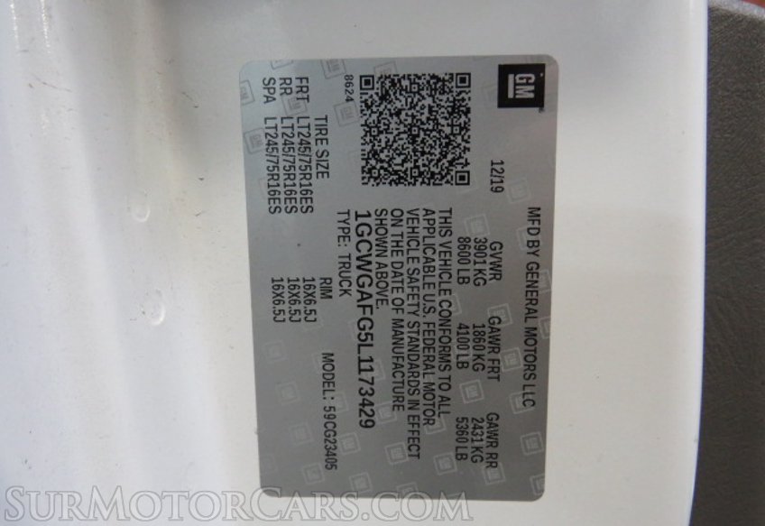 2020 Chevrolet Express Cargo Van - Image 34