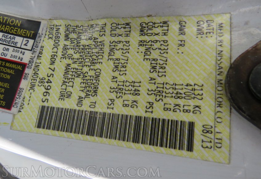 2013 Nissan Frontier - Image 41