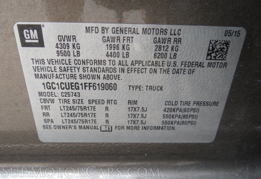 2015 Chevrolet Silverado 2500HD - Image 37