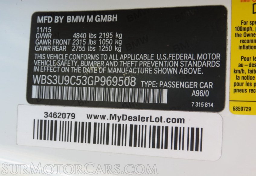 2016 BMW M4 - Image 45