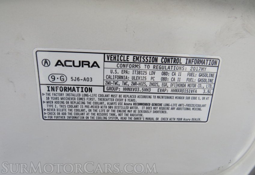 2017 Acura MDX - Image 57