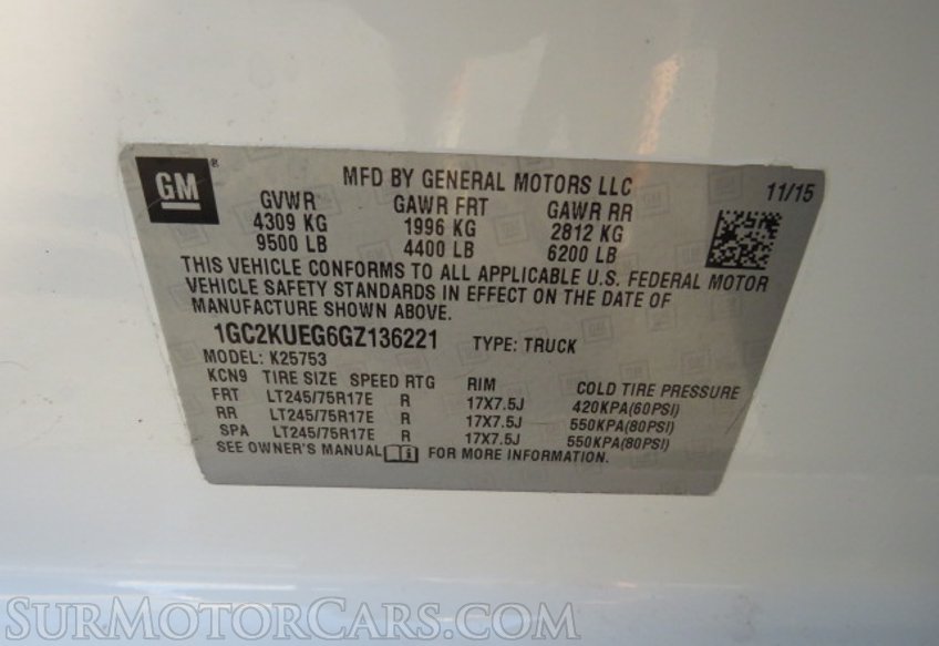 2016 Chevrolet Silverado 2500HD - Image 41