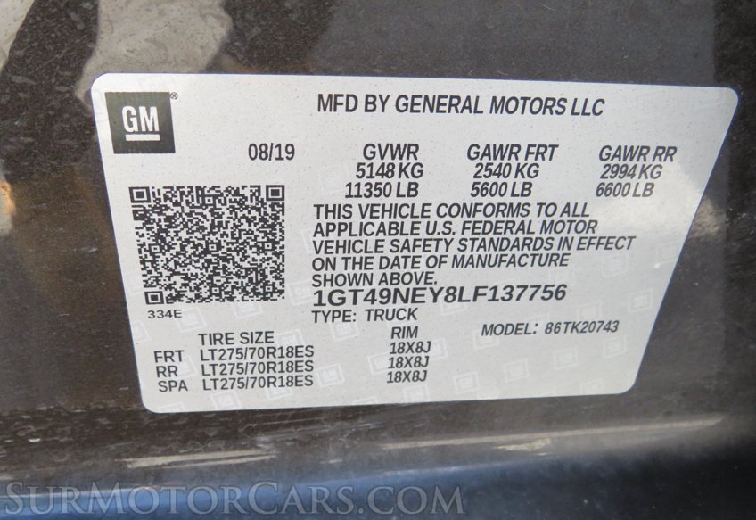 2020 GMC Sierra 2500HD - Image 57