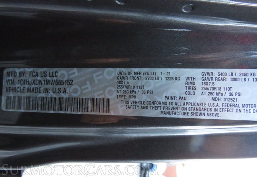 2021 Jeep Wrangler - Image 50