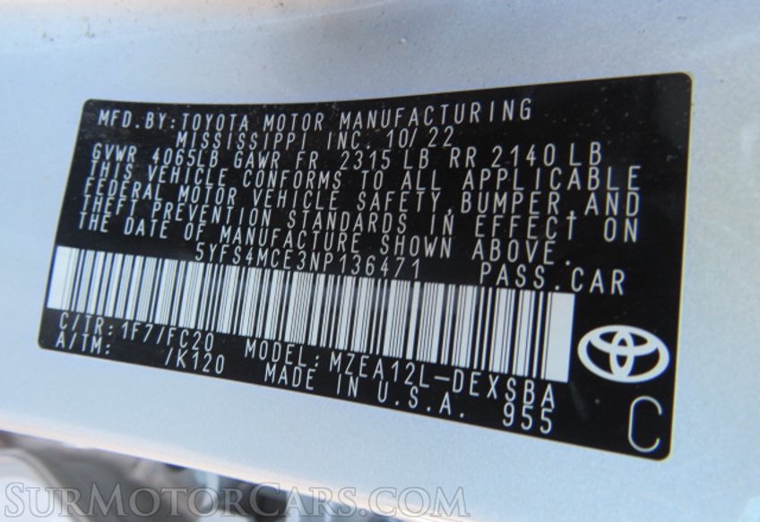 2022 Toyota Corolla - Image 48