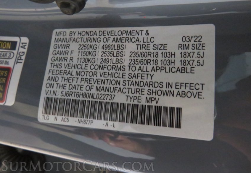 2022 Honda CR-V Hybrid - Image 52