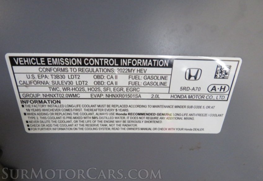 2022 Honda CR-V Hybrid - Image 53