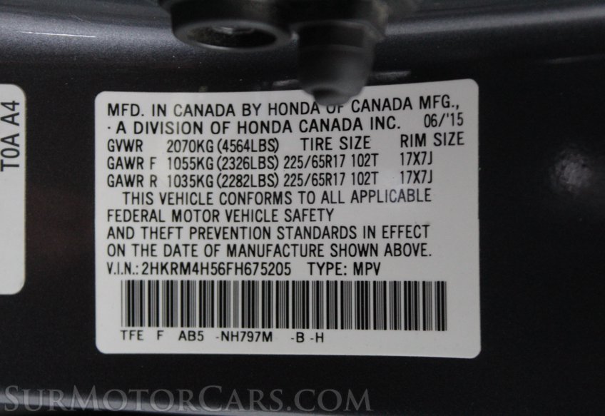 2015 Honda CR-V - Image 55