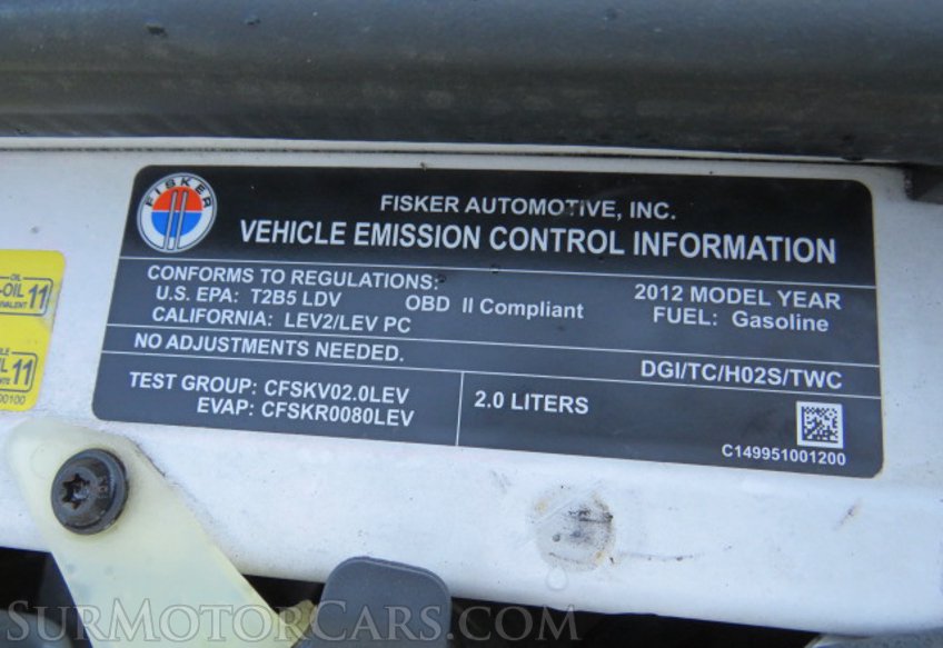 2012 Fisker Karma - Image 51