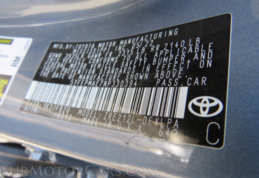 2022 Toyota Corolla - Image 47