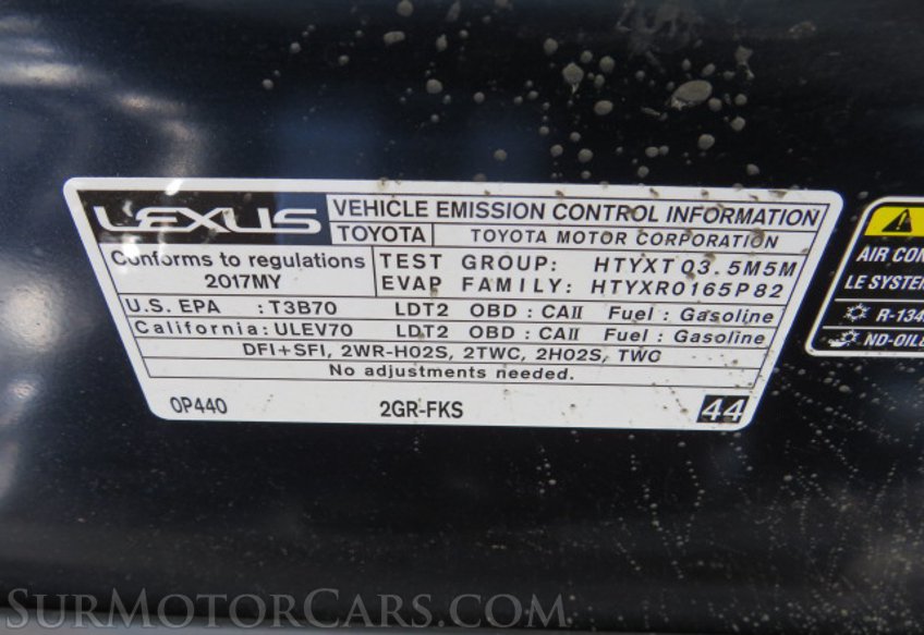 2017 Lexus RX - Image 55