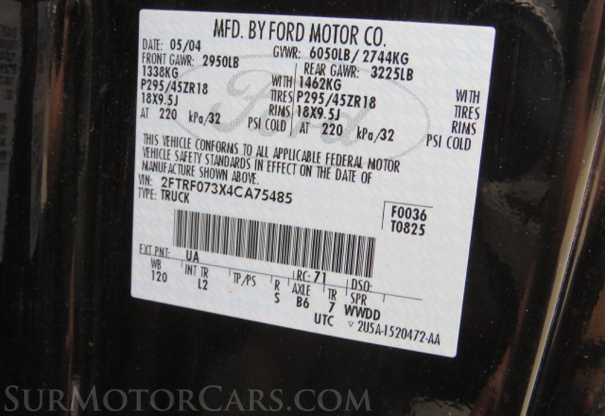 2004 Ford F-150 Heritage - Image 33