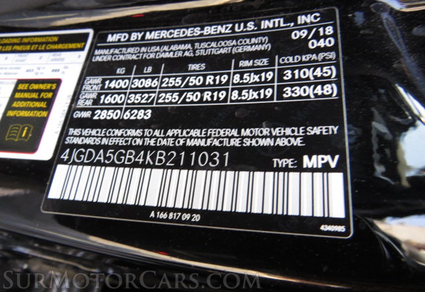 2019 Mercedes-Benz GLE - Image 51