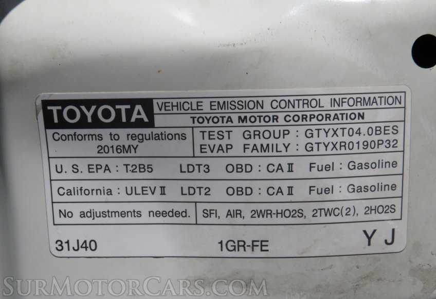 2016 Toyota 4Runner - Image 56