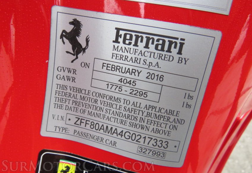 2016 Ferrari 488 Spider - Image 49