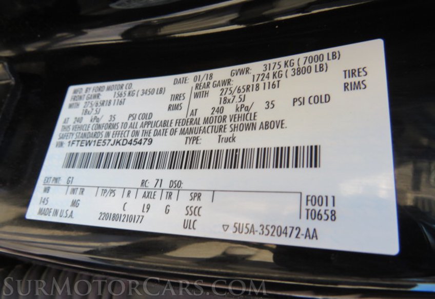 2018 Ford F-150 - Image 56