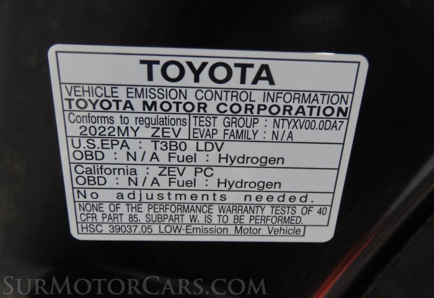 2022 Toyota Mirai XLE - Image 59