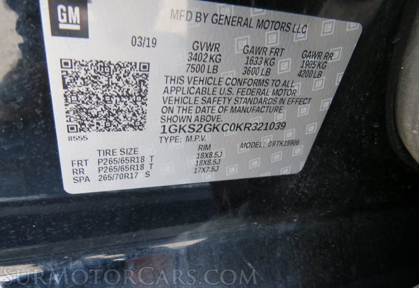 2019 GMC Yukon XL - Image 81