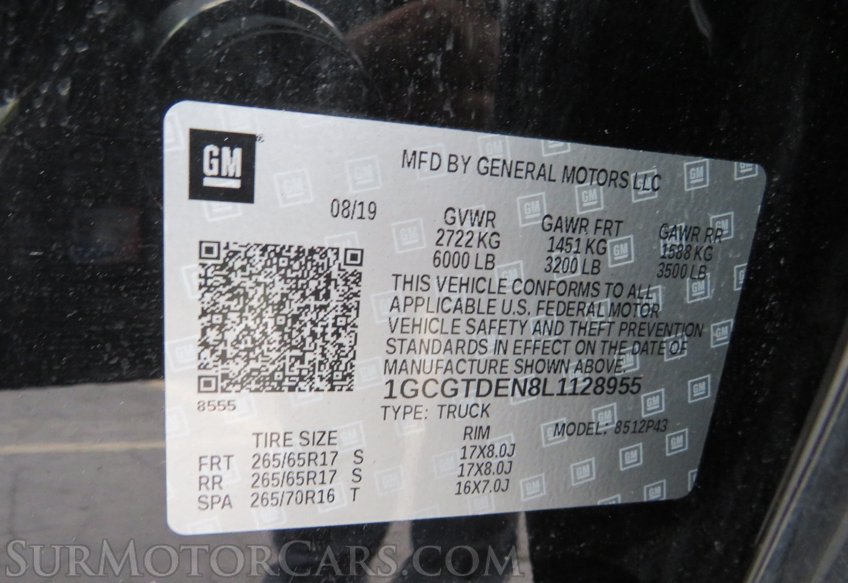 2020 Chevrolet Colorado - Image 51