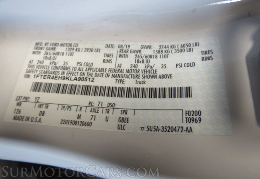 2019 Ford Ranger - Image 57