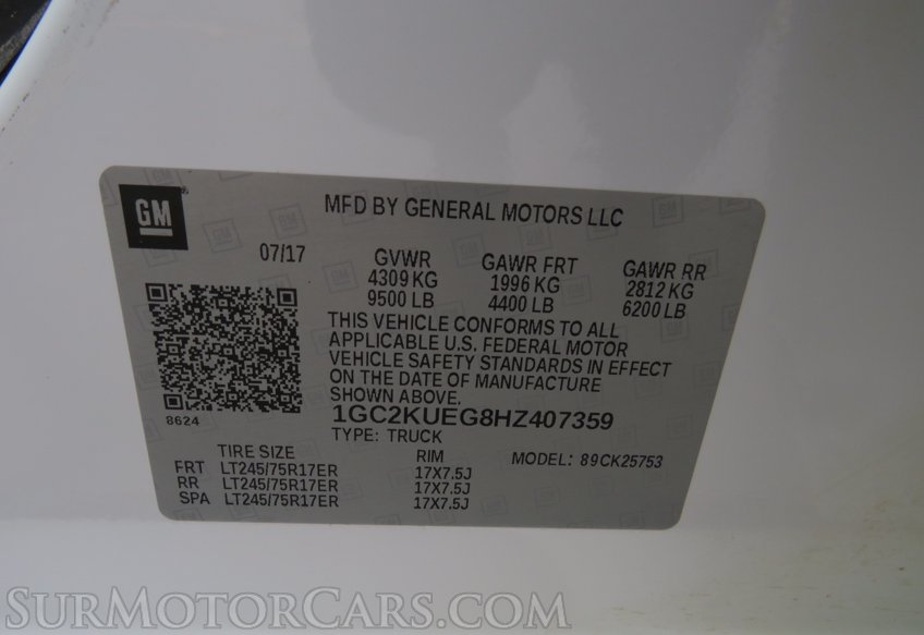 2017 Chevrolet Silverado 2500HD - Image 47