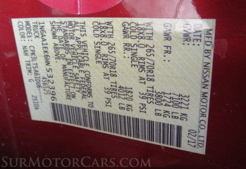 2017 Nissan Titan - Image 47