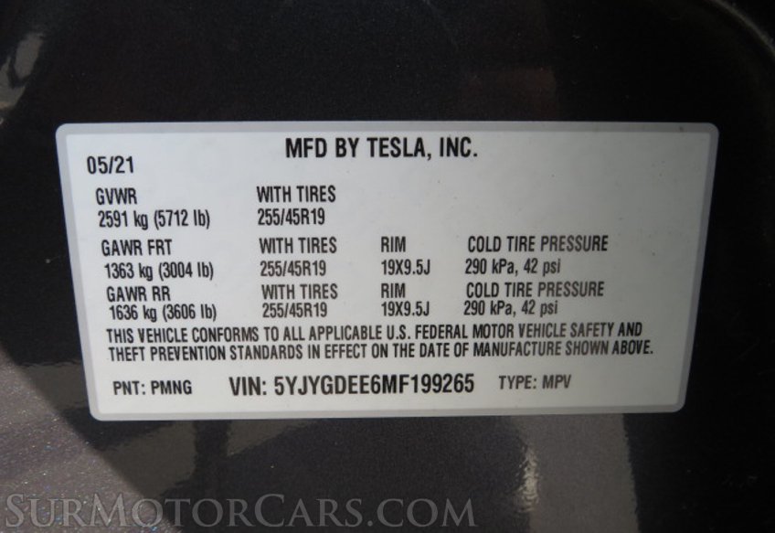 2021 Tesla Model Y - Image 44