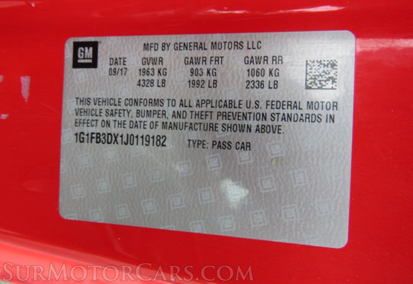 2018 Chevrolet Camaro - Image 48