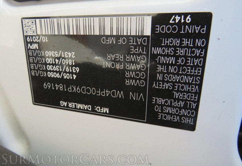 2019 Mercedes-Benz Sprinter Van - Image 38