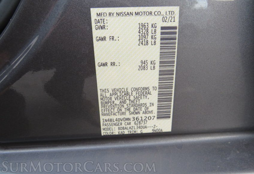 2021 Nissan Altima - Image 53