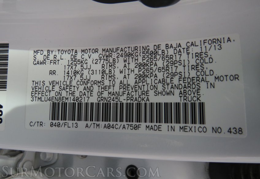 2014 Toyota Tacoma - Image 56