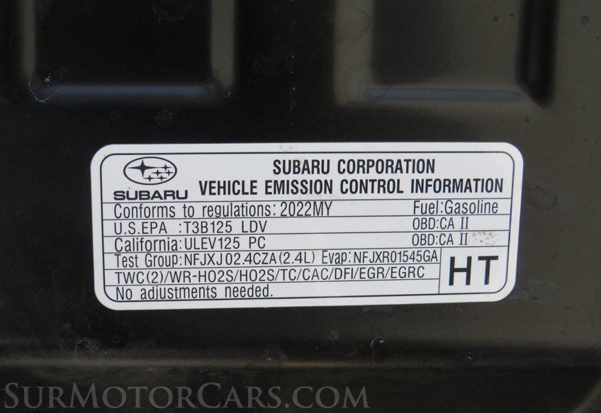 2022 Subaru WRX - Image 69