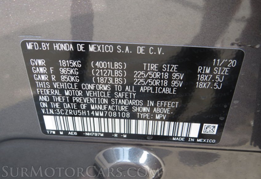 2021 Honda HR-V - Image 46