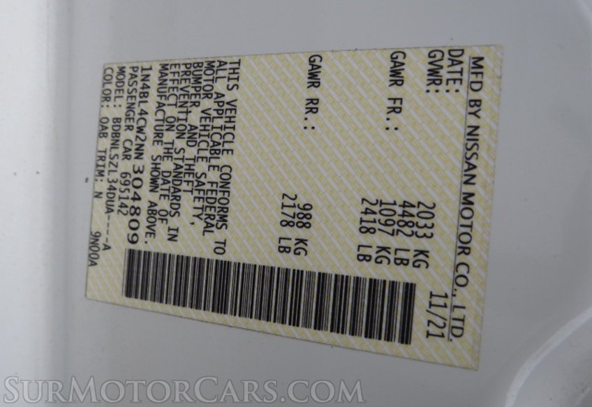 2022 Nissan Altima - Image 51